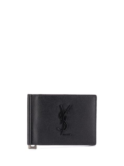 ysl wallet bill clip